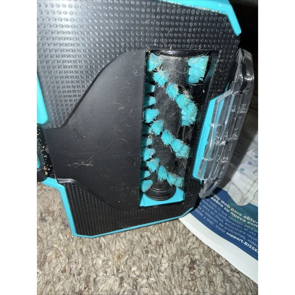 Bissell Pet Stain Eraser Rotating PowerBrush Portable Carpet Cleaner 2846
